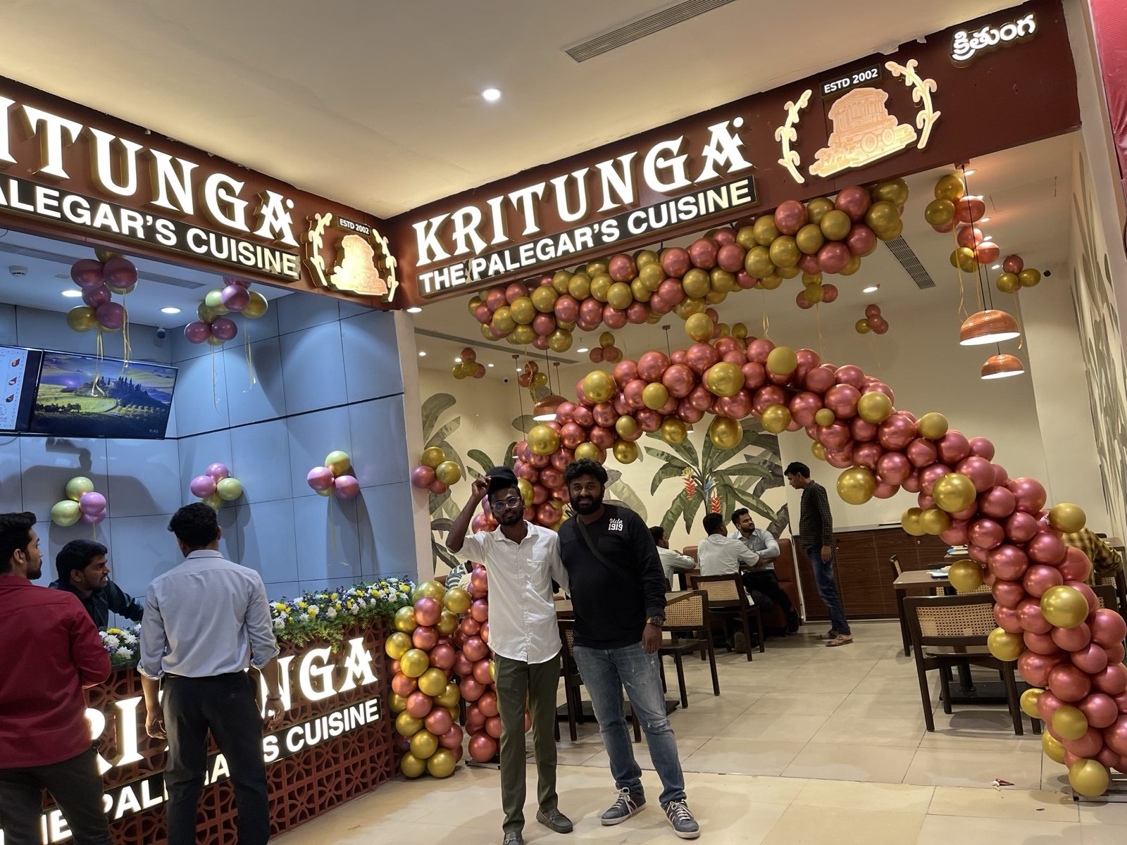 Kritunga Restaurant Opening